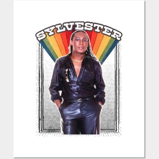 Sylvester / 70s Retro Style Fan Design Posters and Art